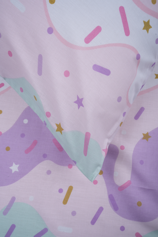 Polycotton 132 Thread Count Luna Sprinkles Fitted Sheet