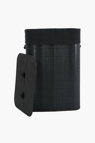 Knock Down Bamboo Laundry Basket