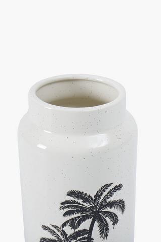 Palm Bottle Vase, 12x24cm