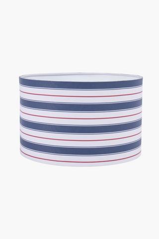 Printed Larkin Drum Lamp Shade, 31x20cm