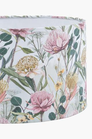 Printed Kathy Drum Lamp Shade, 43x50cm