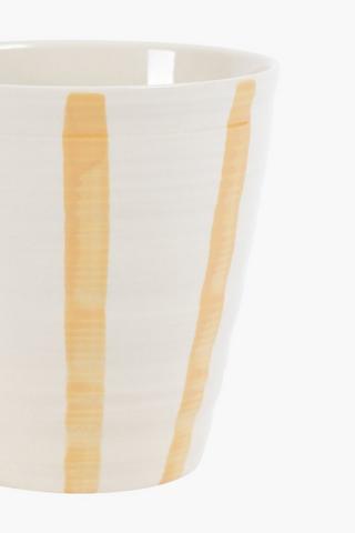 Royal Stripe Planter, 14cm