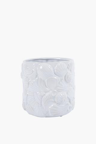 Coastal Shell Planter, 15x15cm