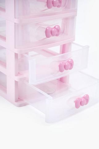 4 Drawer Desk Organiser,15x25cm