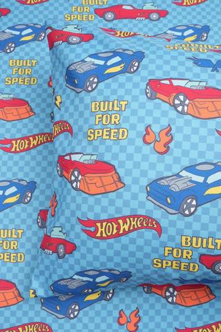 Soft Touch Hotwheels Flames Pillowcase