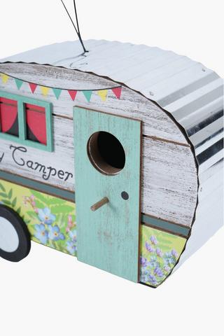 Camper Van Bird House, 25x22cm