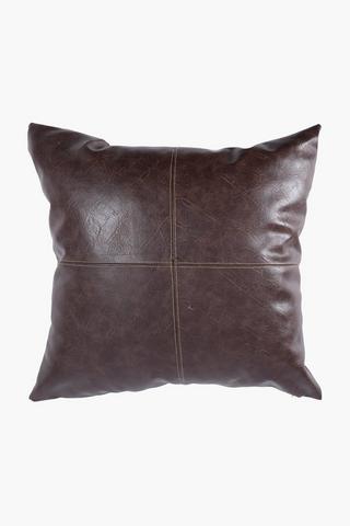 Pu Cross Stitch Scatter Cushion, 50x50cm