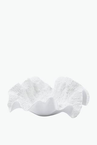 Organic Coral Decor Bowl, 34x14cm