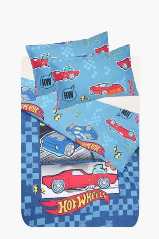 Soft Touch 90gsm Hotwheels Duvet Cover Set