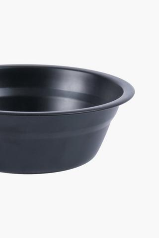 Black Metal Pet Bowel 14cm Round