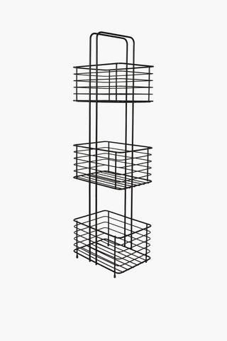 Powder Coated Bathroom Storage Tower