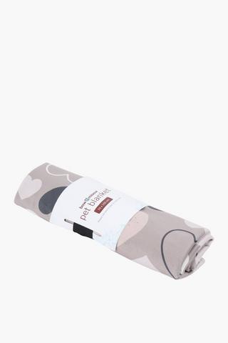 Printed Noses Pet Blanket, 70x100cm