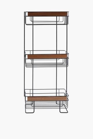 Elsa Wooden 3 Tier Bathroom Caddy