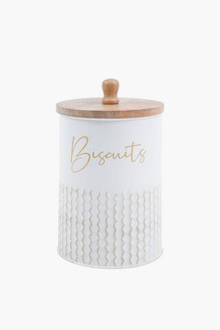 Bee Biscuit Canister