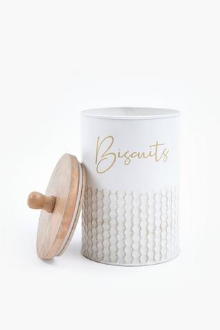 Bee Biscuit Canister