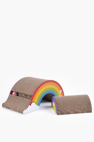 Rainbow Cat Scratcher