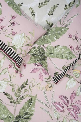 Polycotton Sandburg Botanical Reversible Duvet Cover Set