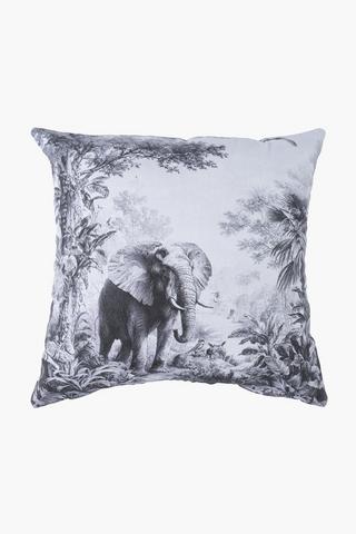 Printed Ellie Toile Scatter Cover Only, 50x50cm