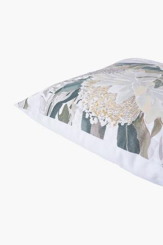 Printed Esme Protea Scatter Cover Only, 60x60cm