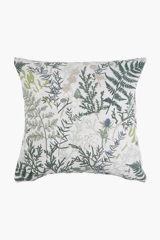 Printed Felise Botanic Scatter Cover Only, 50x50cm