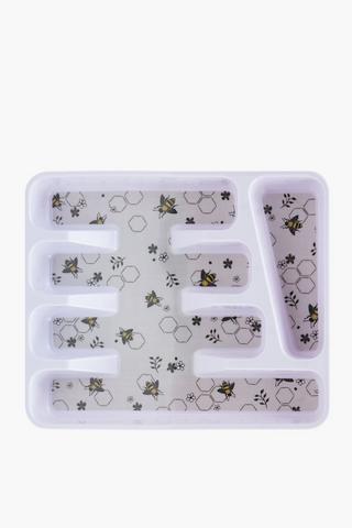Bee Cutlery Tray