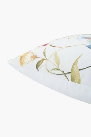 2 Pack Printed Ingrid Floral Scatter Cover Only, 45x45cm