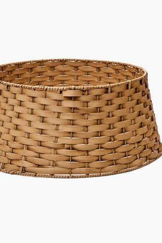 Woven Christmas Tree Skirt, 55x23cm