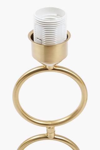 Stack Metal Ring Lamp Set, E14