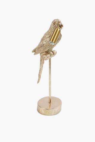 Polyresin Parrot Lamp Set, E14