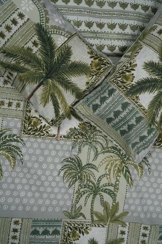 Soft Touch Bates Palm Botanical Duvet Cover Set