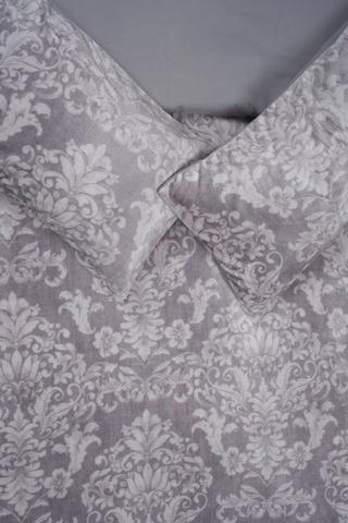 Velveteen Damask Duvet Cover Set