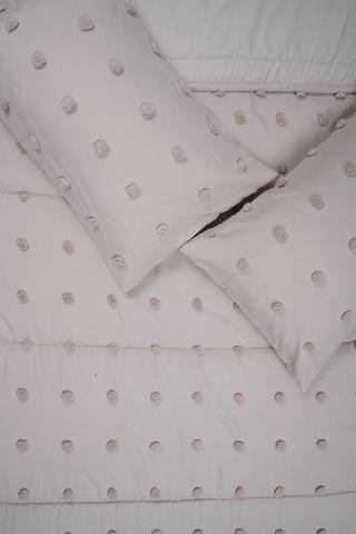 Soft Touch Tufted Dobby Comforter Set