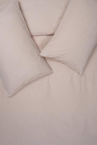Soft Touch 3d Geometric Duvet Cover Set