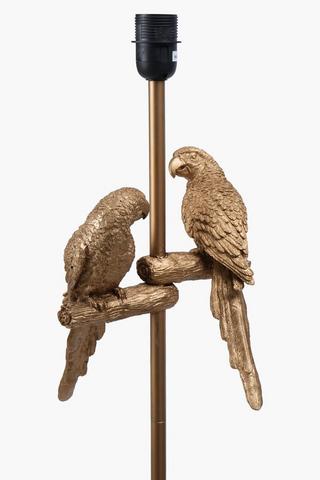 Resin Novelty Parrot Standing Lamp, E27