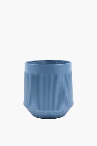 Coronet Ribbed Planter, 28x35cm