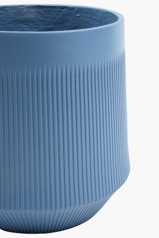 Coronet Ribbed Planter, 28x35cm