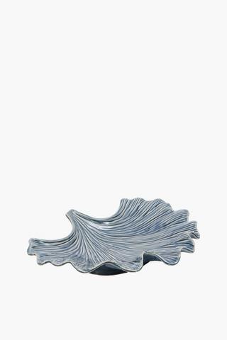Coastal Shell Decor Tray, 34.5x6.5cm