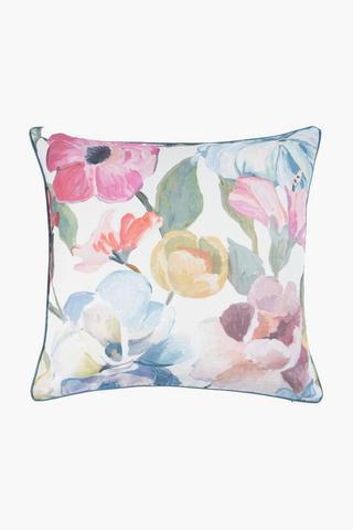Printed Soleil Floral Scatter Cushion, 60x60cm