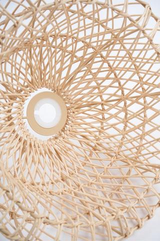 Bamboo Woven Pendant, 33x17cm