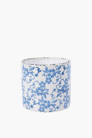 Delft Ceramic Planter, 19cm