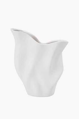 Organic Textured Vase, 25.5x30.5cm