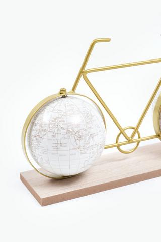 Decor Globe Bike, 26x16cm
