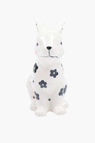 Daisy Bunny Statue, 15x20.5cm