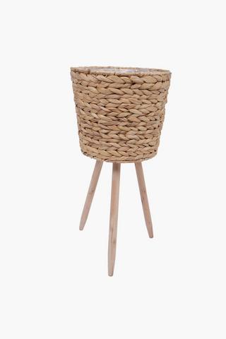 Standing Pleated Planter, 27cm