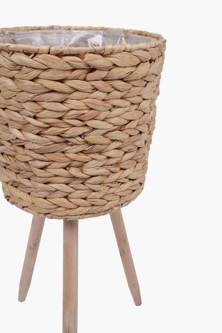 Standing Pleated Planter, 27cm