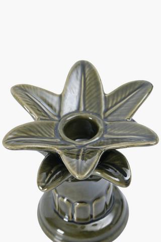 Palm Candle Holder, 8x11cm
