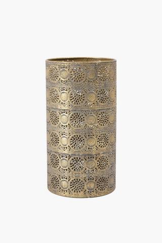 Metal Filagree Hurricane, 15x27cm