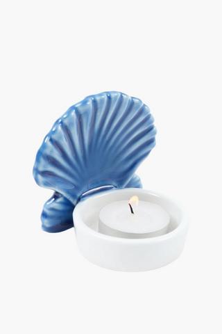Shell Tealight Holder, 8x8.5cm