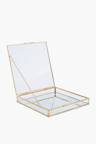 Palm Mirror Box, 20x3cm