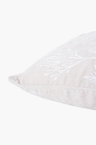 Embroidered Marisol Floral Scatter Cushion, 55x55cm